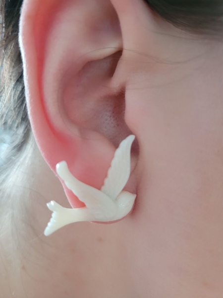 Schwalben Motiv Ohrstecker